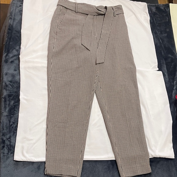 RW&CO Gingham Tie-Waist Pants – Size 6 - Picture 2 of 10